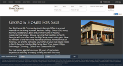 Desktop Screenshot of mountainhomesgeorgia.com